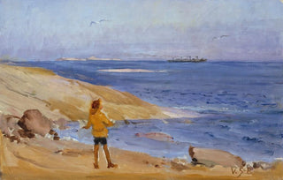 Venny SoldanBrofeldt - Antti on a Rocky Beach.webp