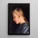 Portrait der Schwester - Venny Soldan-Brofeldt — gerahmtes Bild an der Wand
