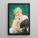 Selbstporträt - Venny Soldan-Brofeldt — gerahmtes Bild an der Wand