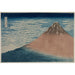Reproduktion des Gemäldes Vent du sud, ciel dégagé - Katsushika Hokusai