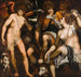Venus und Adonis mit Amor - Atelier von Giuseppe Porta — Ansicht des Kunstwerks