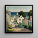 Richtung Hafen - George Gustav Adomeit — gerahmtes Bild an der Wand