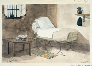 Victor Borci - Une chambre de la prison des Madelonnettes.webp