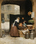 Crèmerie en hiver - Victor Gabriel Gilbert — Ansicht des Kunstwerks