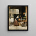 Crèmerie en hiver - Victor Gabriel Gilbert — gerahmtes Bild an der Wand