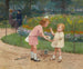 Die Gärten des Luxembourg - Victor Gabriel Gilbert — Ansicht des Kunstwerks