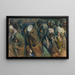 Emigranten - Victor Hageman — gerahmtes Bild an der Wand