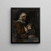 Mutter und Kind - Victor Hageman — gerahmtes Bild an der Wand