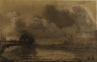 Victor Hugo - Bords dun lac ou dun fleuve.webp