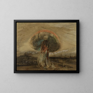 Pilz - Victor Hugo — gerahmtes Bild an der Wand