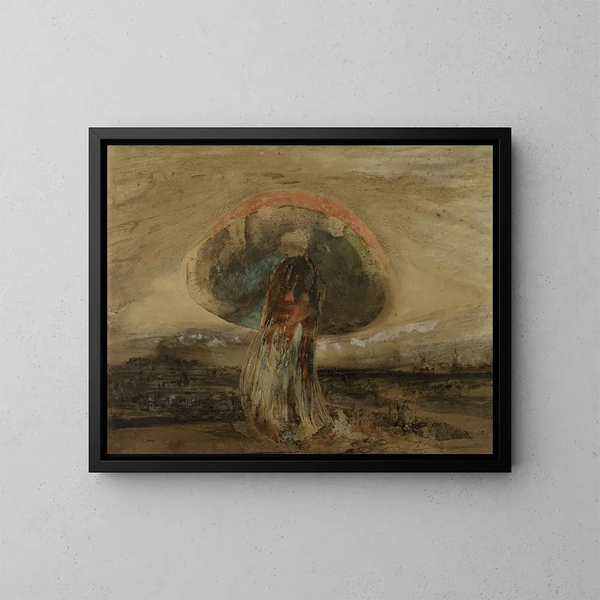 Pilz - Victor Hugo — gerahmtes Bild an der Wand