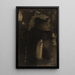 La Bouche d'ombre - Victor Hugo — gerahmtes Bild an der Wand