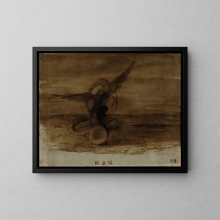 Nacht - Victor Hugo — gerahmtes Bild an der Wand