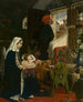 Johanna van der Gheynst mit ihrem Kind im Kinderbett - Victor Lagye — Ansicht des Kunstwerks