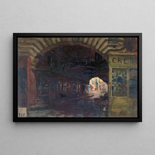 Victor Marec - Entre du clotre SaintHonor rue des BonsEnfants.webp