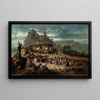 Victor Nehlig - The Departure of the Crusaders.webp