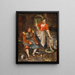 Contes de soldats - Victor Schivert — gerahmtes Bild an der Wand