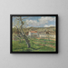 Les coteaux d'Auvers - Victor Vignon — gerahmtes Bild an der Wand