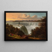Chutes du Niagara - Victor de Grailly — gerahmtes Bild an der Wand