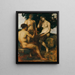 Komposition figurativ - Victor zur Helle — gerahmtes Bild an der Wand
