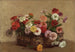 Korb mit Zinnien - Victoria Fantin-Latour — Ansicht des Kunstwerks