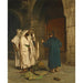 Reproduktion des Gemäldes Altes jüdisches Gemälde mit drei Arabern - Jean-Léon Gérôme