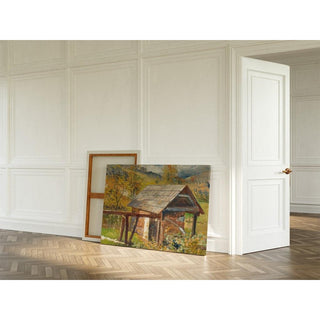Vieux moulin à Gastein - Marie Egner | Reproduction Tableau Décoration murale affiche copie