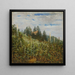 Sommerlicher Weinberg in Pillnitz - Carl Gustav Carus — gerahmtes Bild an der Wand