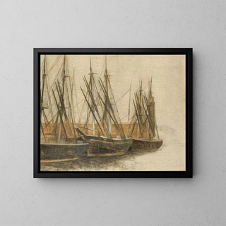 Vilhelm Hammershi - From Christianshavns Canal Copenhagen.webp