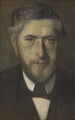 Jens Ferdinand Willumsen, Studie für fünf Porträts - Vilhelm Hammershøi — Ansicht des Kunstwerks