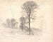 Landschaft mit verstreuten Bäumen bei Ryet in der Nähe von Farum - Vilhelm Hammershøi — Ansicht des Kunstwerks