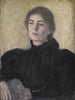 Thora Bendix née Anne Victoria Sundberg - Vilhelm Hammershøi — Ansicht des Kunstwerks