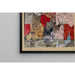 Reproduktion des Gemäldes Stadt der Kirchen - Paul Klee