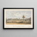 L'Asile des pèlerins âgés, Hornsey Rise - Vincent Robert Alfred Brooks — gerahmtes Bild an der Wand