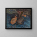 Eine Paar Stiefel - Vincent van Gogh — gerahmtes Bild an der Wand