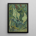 Schmetterling Kaiser - Vincent van Gogh — gerahmtes Bild an der Wand