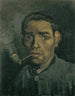 Kopf eines Mannes - Vincent van Gogh — Ansicht des Kunstwerks