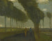 L'allée aux deux promeneurs - Vincent van Gogh — Ansicht des Kunstwerks