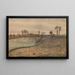Landschaft mit Weidenzweigen - Vincent van Gogh — gerahmtes Bild an der Wand