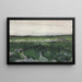 Landschaft mit Schubkarre - Vincent van Gogh — gerahmtes Bild an der Wand