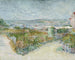 Montmartre hinter dem Moulin de la Galette - Vincent van Gogh — Ansicht des Kunstwerks