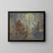 Nacht - Vincent van Gogh — gerahmtes Bild an der Wand