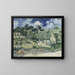 Chaumières à Cordeville - Vincent van Gogh — gerahmtes Bild an der Wand