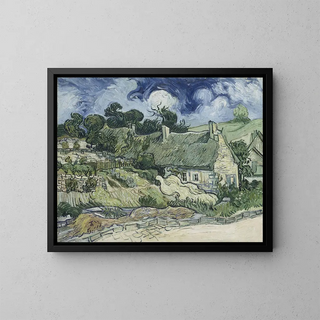 Vincent van Gogh - Thatched Cottages at Cordeville.webp