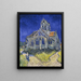 L'église d'Auvers-sur-Oise vue depuis le chevet - Vincent van Gogh — gerahmtes Bild an der Wand
