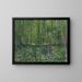 Bäume und Unterholz - Vincent van Gogh — gerahmtes Bild an der Wand