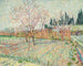 Obstgarten mit Zypressen - Vincent van Gogh — Ansicht des Kunstwerks
