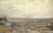 Vue de Montmartre - Vincent van Gogh — Ansicht des Kunstwerks