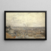 Vue de Montmartre - Vincent van Gogh — gerahmtes Bild an der Wand