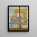 Ansicht einer Metzgerei - Vincent van Gogh — gerahmtes Bild an der Wand